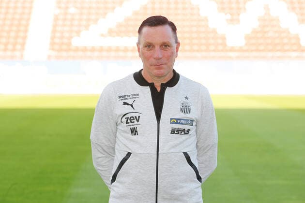 Team presentation Zwickau Football 3 Liga Team manager Mario Kallisch FSV Zwickau 2 Bundesliga, portrait date 2020 2021 , Zwickau, 07 09 2020, Stadium Zwickau, Football ,