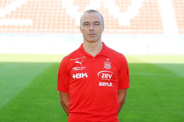 Teampresentation Zwickau Football 3 Liga Team doctor Dr Uwe Flötgen Floetgen FSV Zwickau 2 Bundesliga, portrait appointment 2020 2021 , Zwickau, 07 09 2020, Stadium Zwickau, Football ,