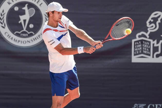 TENNIS - ATP, Tennis Herren Generali Open 2020 KITZBUEHEL,AUSTRIA,08.SEP.20 -TENNIS - ATP World Tour, Generali Open 2020. Image shows Yannick Hanfmann (GER) GEPAxpictures xPatrickxSteiner