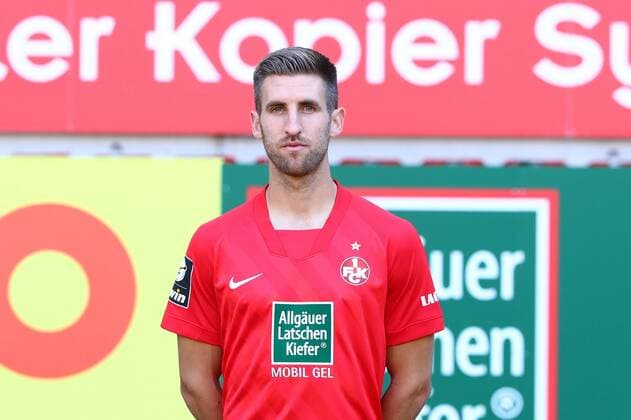 Alexander Winkler 1 FC Kaiserslautern 3 Liga, portrait date 2020 2021 1 FC Kaiserslautern 3 Liga, portrait date 2020 2021 Kaiserslautern Copyright: xWeissx Eibner-Pressefotox EP_rws