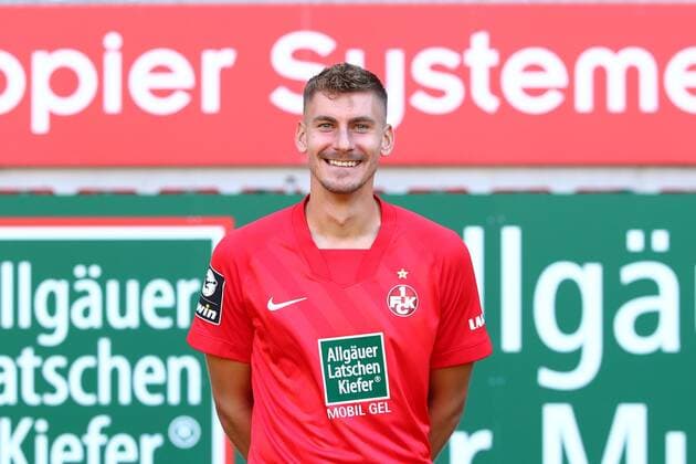 Kevin Kraus 1 FC Kaiserslautern 3 Liga, portrait appointment 2020 2021 1 FC Kaiserslautern 3 Liga, portrait appointment 2020 2021 Kaiserslautern Copyright: xWeissx Eibner-Pressefotox EP_rws