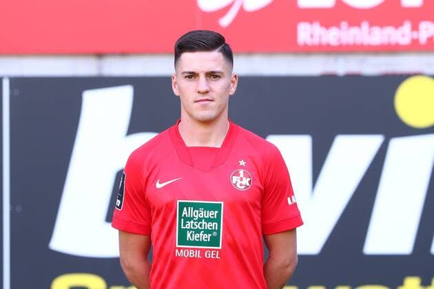 Dominik Schad 1 FC Kaiserslautern 3 Liga, portrait date 2020 2021 1 FC Kaiserslautern 3 Liga, portrait date 2020 2021 Kaiserslautern Copyright: xWeissx Eibner-Pressefotox EP_rws