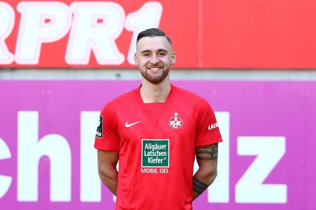 Lukas Gottwalt 1 FC Kaiserslautern 3 Liga, portrait date 2020 2021 1 FC Kaiserslautern 3 Liga, portrait date 2020 2021 Kaiserslautern Copyright: xWeissx Eibner-Pressefotox EP_rws