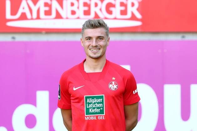 Elias Huth 1 FC Kaiserslautern 3 Liga, portrait date 2020 2021 1 FC Kaiserslautern 3 Liga, portrait date 2020 2021 Kaiserslautern Copyright: xWeissx Eibner-Pressefotox EP_rws