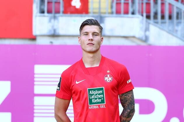 Jonas Scholz 1 FC Kaiserslautern 3 Liga, portrait date 2020 2021 1 FC Kaiserslautern 3 Liga, portrait date 2020 2021 Kaiserslautern Copyright: xWeissx Eibner-Pressefotox EP_rws