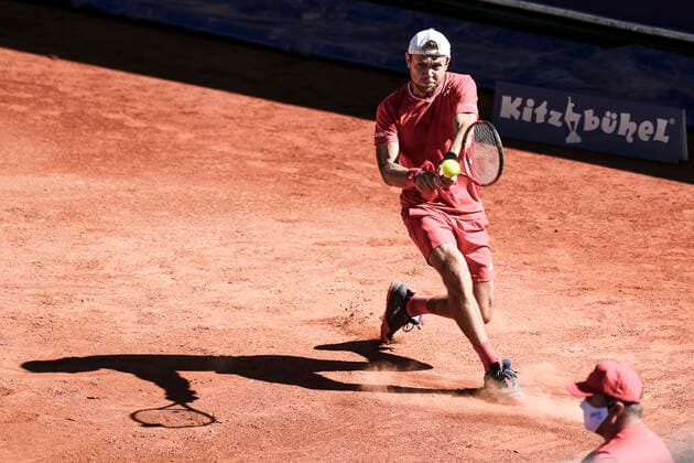 TENNIS - ATP, Tennis Herren Generali Open 2020 KITZBUEHEL,AUSTRIA,08.SEP.20 -TENNIS - ATP World Tour, Generali Open 2020. Image shows Radu Albot (MDA) GEPAxpictures xPatrickxSteiner