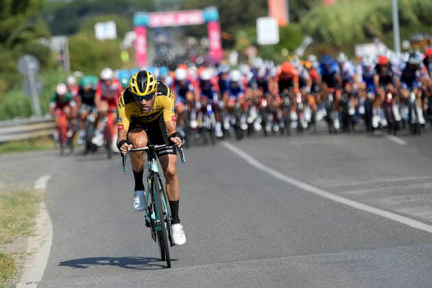 Photo LaPresse - Marco Alpozzi September 08, 2020 Camaiore (Italy) Cycling Tirreno Adriatico 55 edition - from Camaiore to Follonica - 201 km In the pic: MARTENS Paul GER (TEAM JUMBO - VISMA)  Copyright: xMarcoxAlpozzi LaPresse 55axedizix
