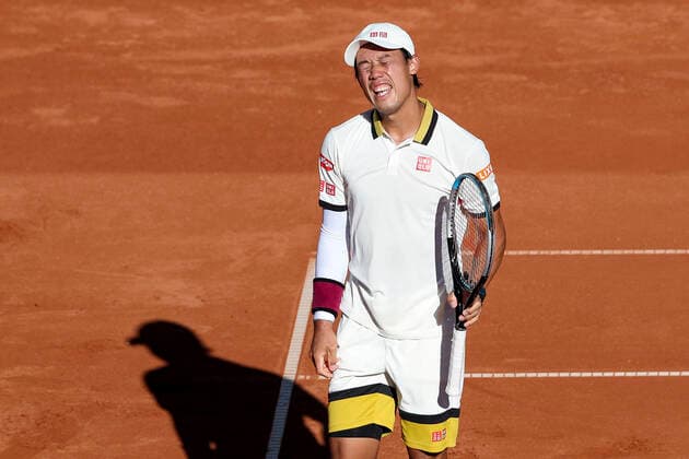 TENNIS - ATP, Tennis Herren Generali Open 2020 KITZBUEHEL,AUSTRIA,08.SEP.20 -TENNIS - ATP World Tour, Generali Open 2020. Image shows the dissapointment of Kei Nishikori (JPN) GEPAxpictures xPatrickxSteiner