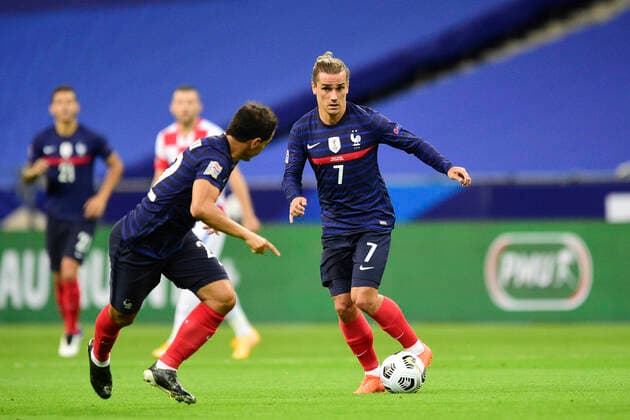 GRIEZMANN ANTOINE (France) FOOTBALL : France vs Croatie - ligue des Nations - 08 09 2020 JBAutissier Panoramic 