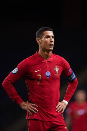 200908 Cristiano Ronaldo of Portugal during the Nations League football match between Sweden and Portugal on September 8, 2020 in Stockholm Photo Joel Marklund BILDBYRAN kod JM JM0020 bbeng fotboll football soccer fotball nations league landskamp sverige sweden sverige a portugal,  Copyright: JOELxMARKLUND BB200908JM229
