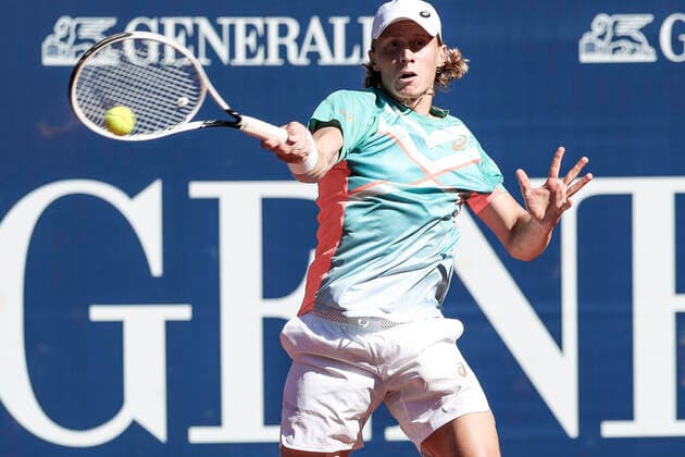 TENNIS - ATP, Tennis Herren Generali Open 2020 KITZBUEHEL,AUSTRIA,09.SEP.20 -TENNIS - ATP World Tour, Generali Open 2020. Image shows Emil Ruusuvuori (FIN). GEPAxpictures xPatrickxSteiner