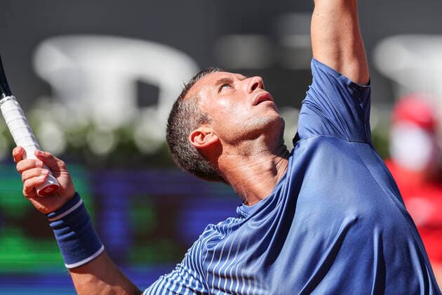 TENNIS - ATP, Tennis Herren Generali Open 2020 KITZBUEHEL,AUSTRIA,09.SEP.20 -TENNIS - ATP World Tour, Generali Open 2020. Image shows Philipp Kohlschreiber (GER). GEPAxpictures xPatrickxSteiner
