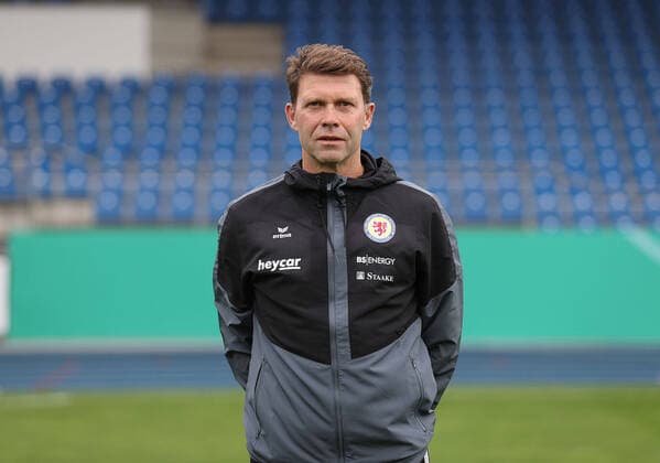 Eintracht Braunschweig 2020 2021 Ronny Teuber Eintracht Braunschweig 2 BL, portrait date 2020 2021, Braunschweig