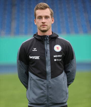 Eintracht Braunschweig 2020 2021 Johannes Thienel Eintracht Braunschweig 2 BL, portrait date 2020 2021, Braunschweig
