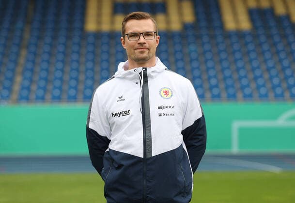 Eintracht Braunschweig 2020 2021 Florian Brand Eintracht Braunschweig 2 BL, portrait date 2020 2021, Braunschweig