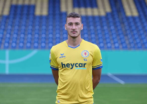 Eintracht Braunschweig 2020 2021 Dominik Wydra Eintracht Braunschweig 2 BL, portrait date 2020 2021, Braunschweig
