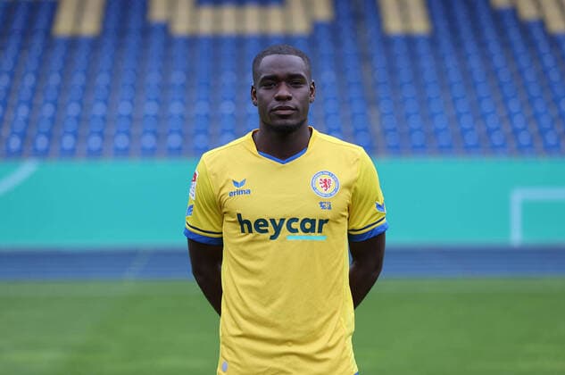 Eintracht Braunschweig 2020 2021 Iba May Eintracht Braunschweig 2 BL, portrait date 2020 2021, Braunschweig
