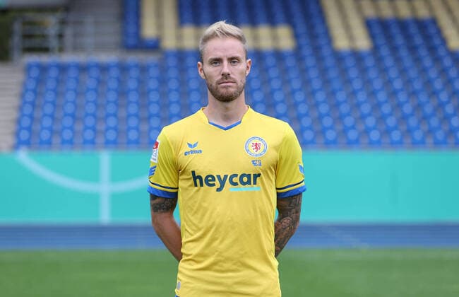 Eintracht Braunschweig 2020 2021 Felix Burmeister Eintracht Braunschweig 2 BL, portrait date 2020 2021, Braunschweig