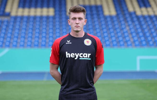 Eintracht Braunschweig 2020 2021 Yannik Bangsow Eintracht Braunschweig 2 BL, portrait date 2020 2021, Braunschweig