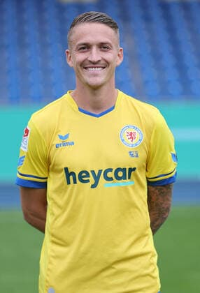 Eintracht Braunschweig 2020 2021 Manuel Schwenk Eintracht Braunschweig 2 BL, portrait date 2020 2021, Braunschweig