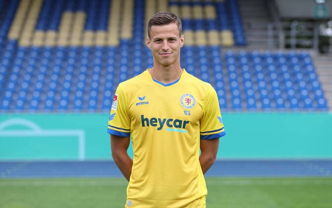 Eintracht Braunschweig 2020 2021 Michael Schultz Eintracht Braunschweig 2 BL, portrait date 2020 2021, Braunschweig