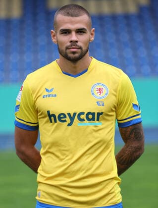 Eintracht Braunschweig 2020 2021 Robin Ziegele Eintracht Braunschweig 2 BL, portrait date 2020 2021, Braunschweig