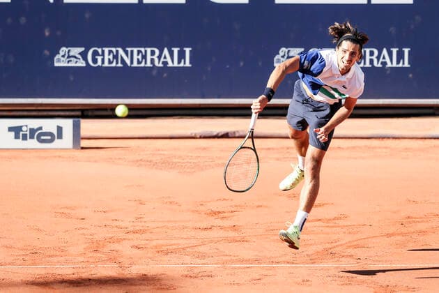 TENNIS - ATP, Tennis Herren Generali Open 2020 KITZBUEHEL,AUSTRIA,09.SEP.20 -TENNIS - ATP World Tour, Generali Open 2020. Image shows Pierre-Hugues Herbert (FRA). GEPAxpictures xPatrickxSteiner