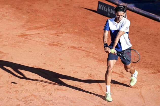 TENNIS - ATP, Tennis Herren Generali Open 2020 KITZBUEHEL,AUSTRIA,09.SEP.20 -TENNIS - ATP World Tour, Generali Open 2020. Image shows Pierre-Hugues Herbert (FRA). GEPAxpictures xPatrickxSteiner