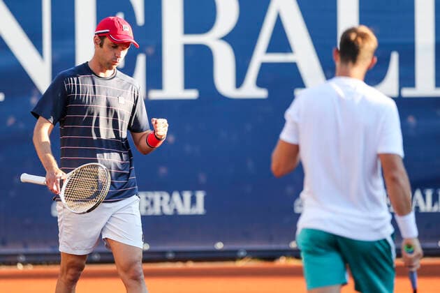 TENNIS - ATP, Tennis Herren Generali Open 2020 KITZBUEHEL,AUSTRIA,09.SEP.20 -TENNIS - ATP World Tour, Generali Open 2020. Image shows the rejoicing of Horacio Zeballos (ARG). GEPAxpictures xPatrickxSteiner
