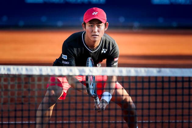 TENNIS - ATP, Tennis Herren Generali Open 2020 KITZBUEHEL,AUSTRIA,09.SEP.20 -TENNIS - ATP World Tour, Generali Open 2020. Image shows Yoshihito Nishioka (JPN). GEPAxpictures xPatrickxSteiner