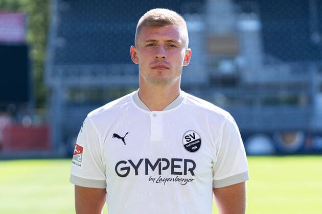 Aleksandr Zhirov SV Sandhausen 2 Bundesliga, portrait date 2020 2021 xozx
