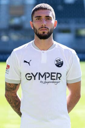 Marlon Frey SV Sandhausen 2 Bundesliga, portrait date 2020 2021 xozx