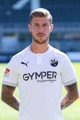 Philip Türpitz SV Sandhausen 2 Bundesliga, portrait date 2020 2021 xozx