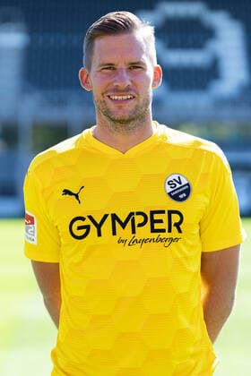 Philipp Heerwagen Goalkeeper SV Sandhausen 2 Bundesliga, portrait date 2020 2021 xozx