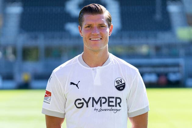 Kevin Behrens SV Sandhausen 2 Bundesliga, portrait date 2020 2021 xozx