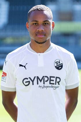Nikolas Nartey SV Sandhausen 2 Bundesliga, portrait date 2020 2021 xozx