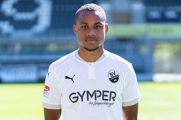Nikolas Nartey SV Sandhausen 2 Bundesliga, portrait date 2020 2021 xozx