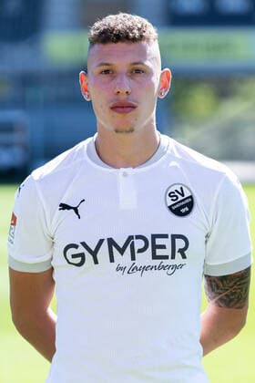 Enrique Manuel Pena Zauner SV Sandhausen 2 Bundesliga, portrait date 2020 2021 xozx
