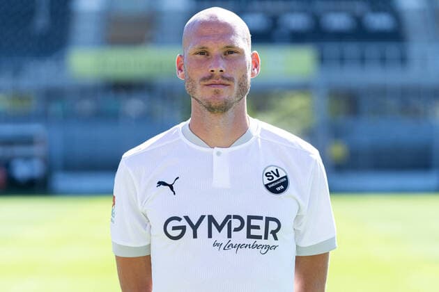Gerrit Nauber SV Sandhausen 2 Bundesliga, portrait date 2020 2021 xozx