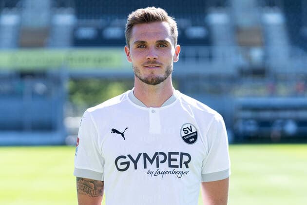 Nils Röseler SV Sandhausen 2 Bundesliga, portrait date 2020 2021 xozx