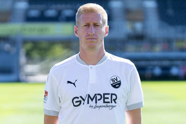 Philipp Klingmann SV Sandhausen 2 Bundesliga, portrait date 2020 2021 xozx