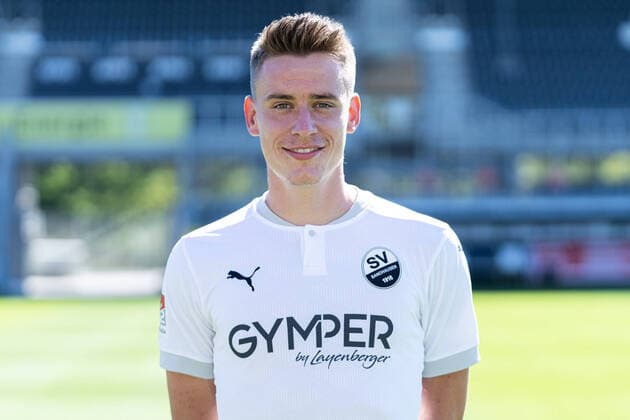 Florian Hansch SV Sandhausen 2 Bundesliga, portrait date 2020 2021 xozx