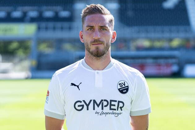 Robin Scheu SV Sandhausen 2 Bundesliga, portrait date 2020 2021 xozx