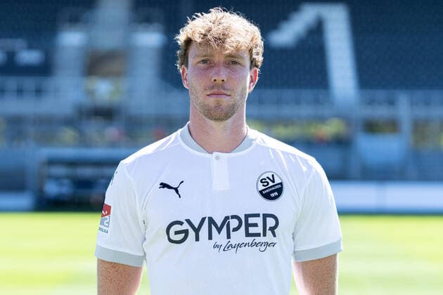 Sören Dieckmann SV Sandhausen 2 Bundesliga, portrait date 2020 2021 xozx