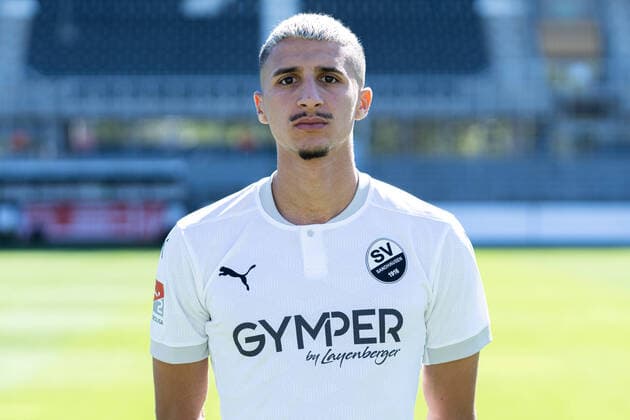 Anas Ouahim SV Sandhausen 2 Bundesliga, portrait date 2020 2021 xozx