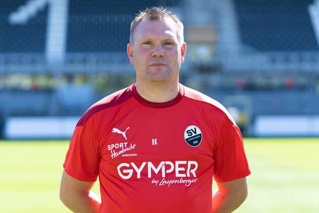 Uwe Koschinat Trainer SV Sandhausen 2 Bundesliga, portrait date 2020 2021 xozx