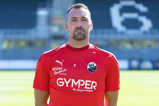 Daniel Ischdonat Goalkeeping coach SV Sandhausen 2 Bundesliga, portrait date 2020 2021 xozx
