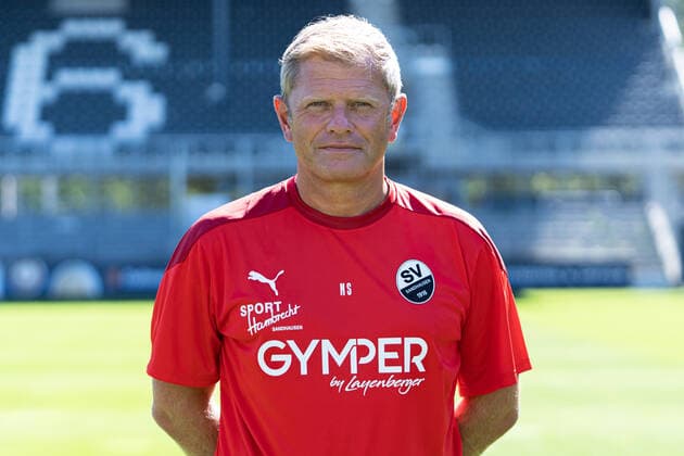 Dr Nikolaus Streich Doctor, team doctor SV Sandhausen 2 Bundesliga, portrait appointment 2020 2021 xozx