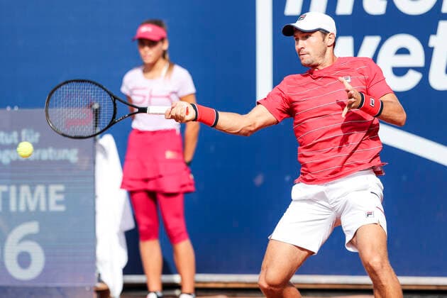 TENNIS - ATP, Tennis Herren Generali Open 2020 KITZBUEHEL,AUSTRIA,10.SEP.20 -TENNIS - ATP World Tour, Generali Open 2020. Image shows Dusan Lajovic (SRB). GEPAxpictures xPatrickxSteiner