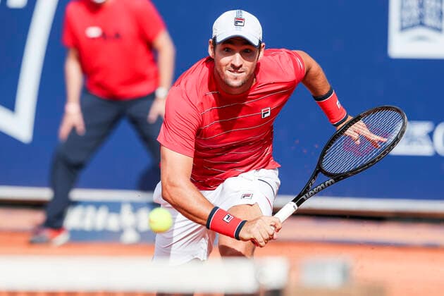 TENNIS - ATP, Tennis Herren Generali Open 2020 KITZBUEHEL,AUSTRIA,10.SEP.20 -TENNIS - ATP World Tour, Generali Open 2020. Image shows Dusan Lajovic (SRB). GEPAxpictures xPatrickxSteiner
